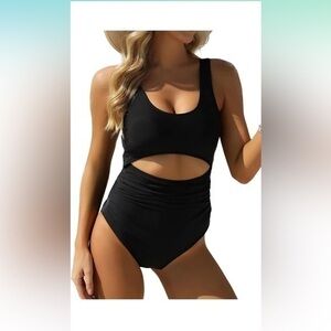 VIMPUNEC || Women Tummy Control One Piece Swimsuit (High-Waisted)